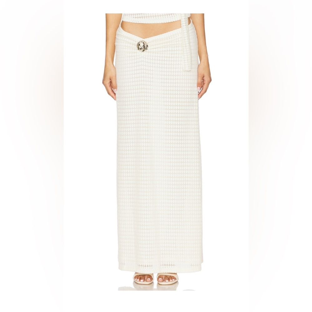 Lioness In Your Dreams Maxi Skirt Beige Small - NWT